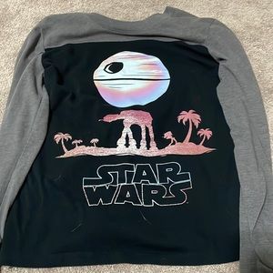 Star Wars shirt black and gray size M company Star Wars